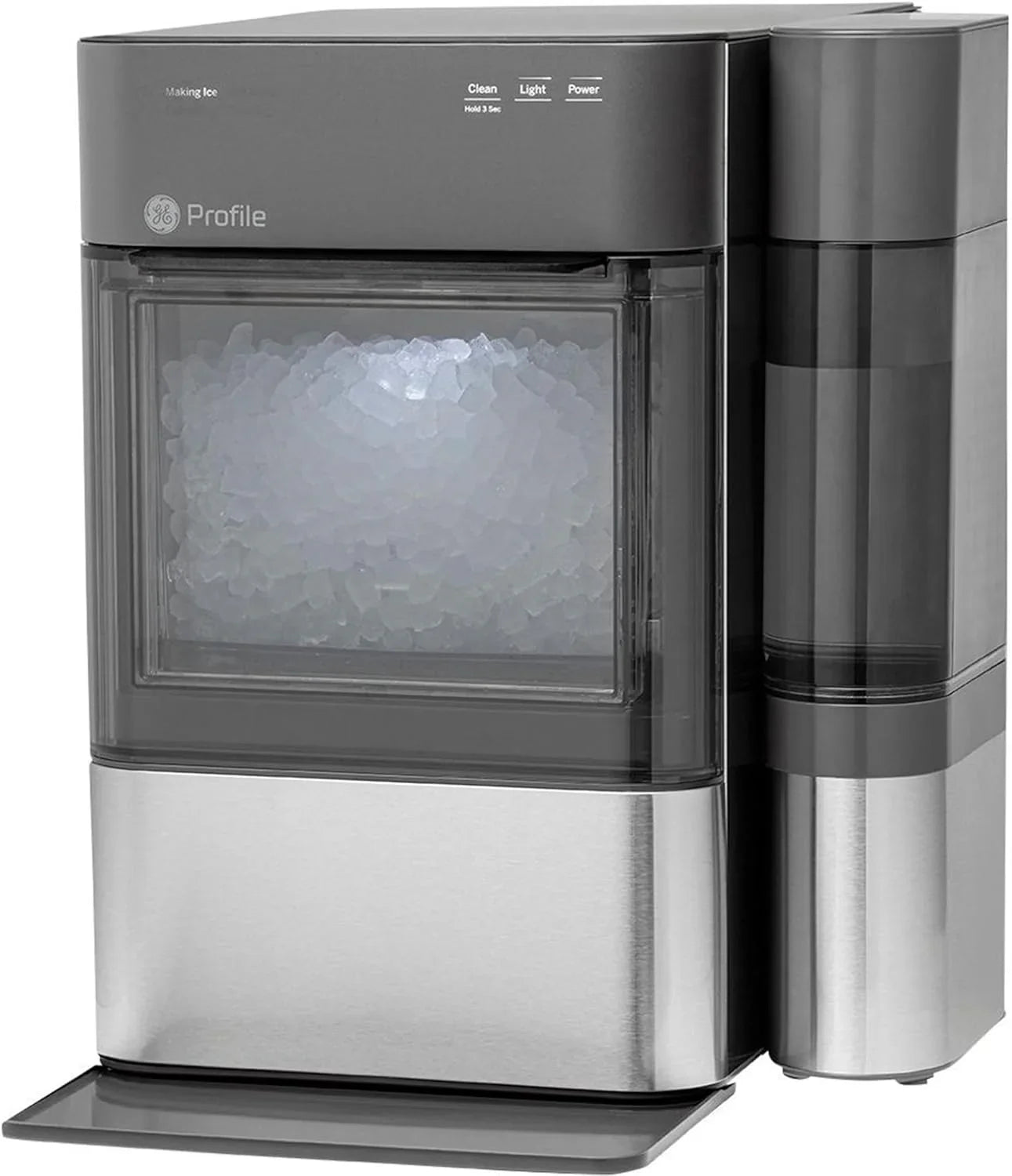 General Electric GE Ice Maker with Side Tank SS - Tashqila General Electric GE Ice Maker with Side Tank SS - Tashqila